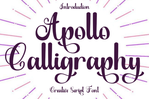 Apollo Calligraphy: A Warm Script Font for Your Brand