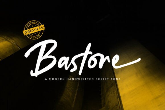 Bastore: The Handwritten Font for Authentic Branding