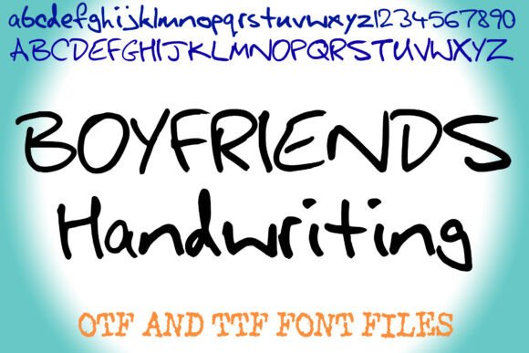 Boyfriends Handwriting: A Real-World Branding Test