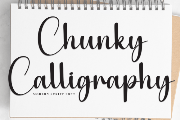 Chunky Calligraphy: A Bold Display Font for Campaigns