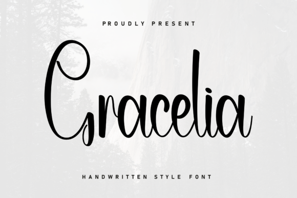 Gracelia: The Sporty Handwritten Font for Crafters