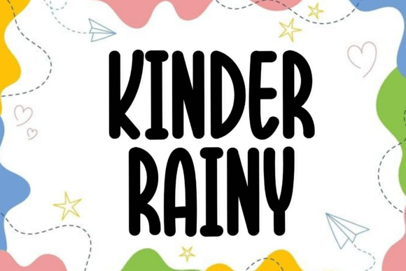Kinder Rainy: A Modern Handwritten Typeface for Editors