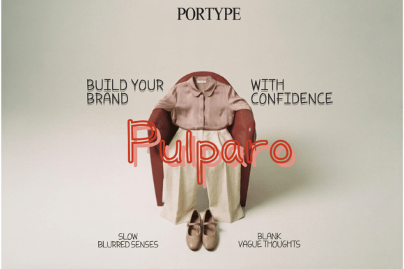 Pulparo: A Distinctive Typeface for Marketers