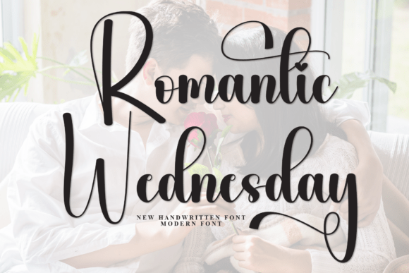 Romantic Wednesday: A Handwritten Display Font for Web Design