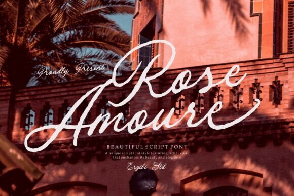 Rose Amoure: The Elegant Script Font for Marketers