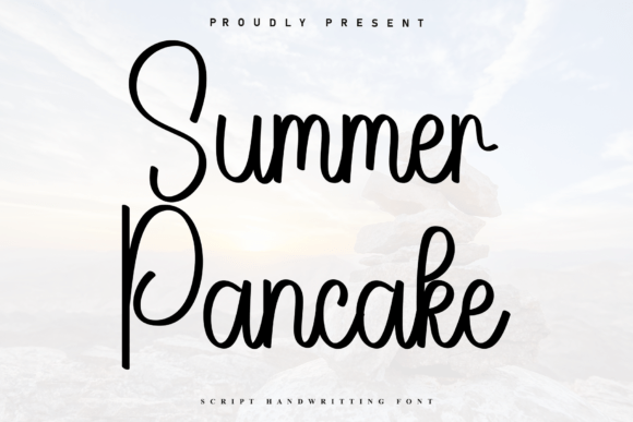 Summer Pancake: A Handwritten Font for Makers