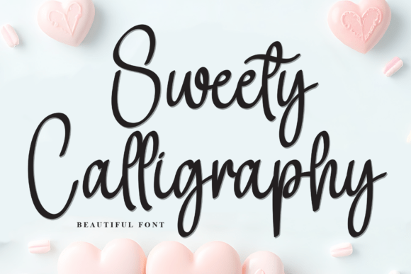 Sweety Calligraphy: A Premium Script Font for Editorial Design