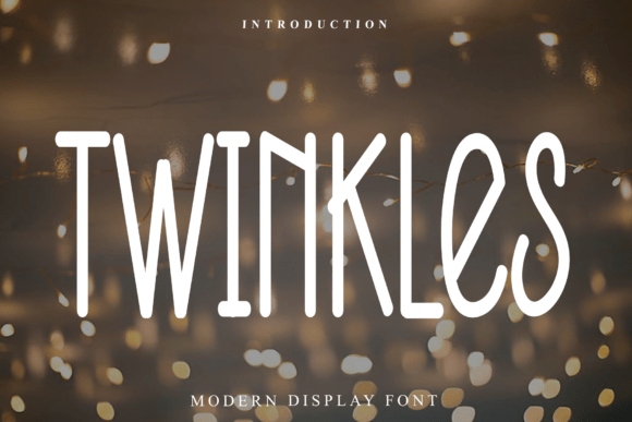 Twinkles: A Sophisticated Script Font for Web Design